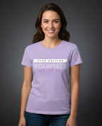 Women's Regular T-Shirt Stop Editing Yourself Print