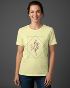 Women's Regular T-Shirt Floral Print