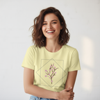 Women's Regular T-Shirt Floral Print