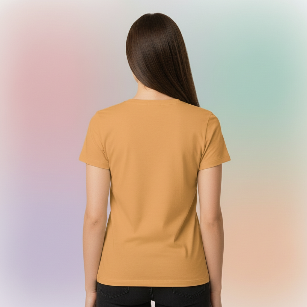 Women's Regular T-Shirt Butterfly Art Print