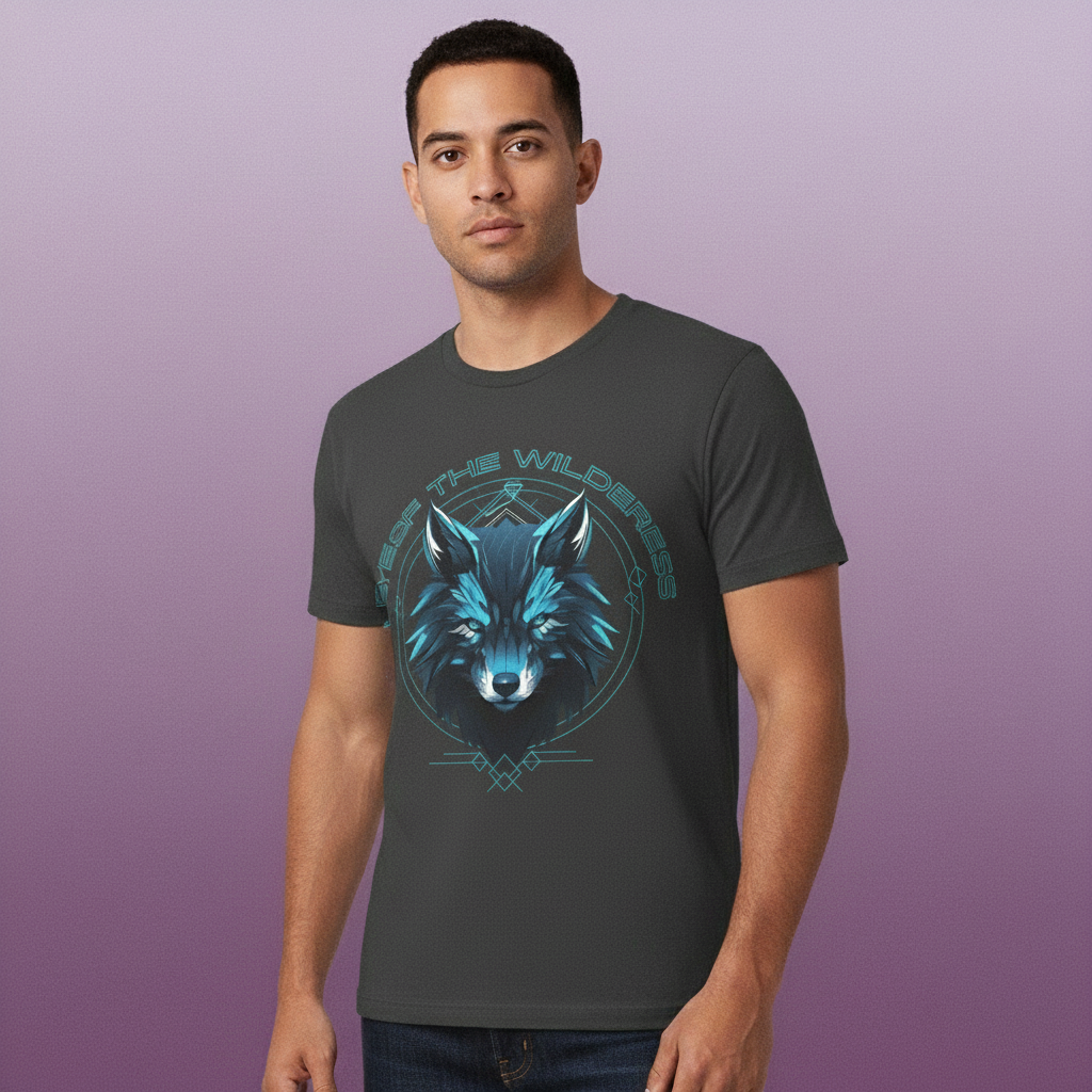 Men’s Regular T-Shirt Wilderness Print