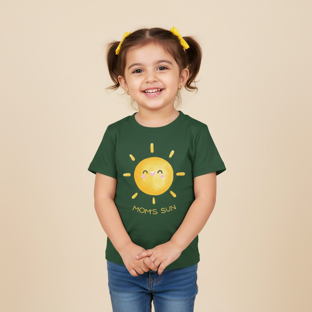 Toddler's Unisex T-shirt Mom's Son Print