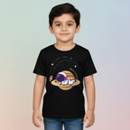 Toddler's Unisex T-shirt Astronaut and Planet Print