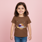 Toddler's Unisex T-shirt Astronaut and Planet Print