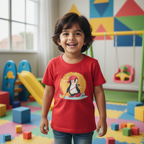 Toddler's Unisex T-shirt Penguin Print