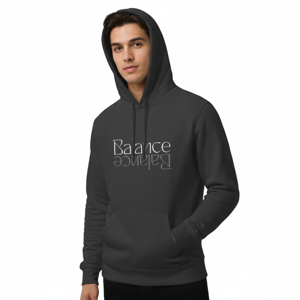 Men's Hoodie Balance Print