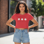 Women's Crop Top Floral Print