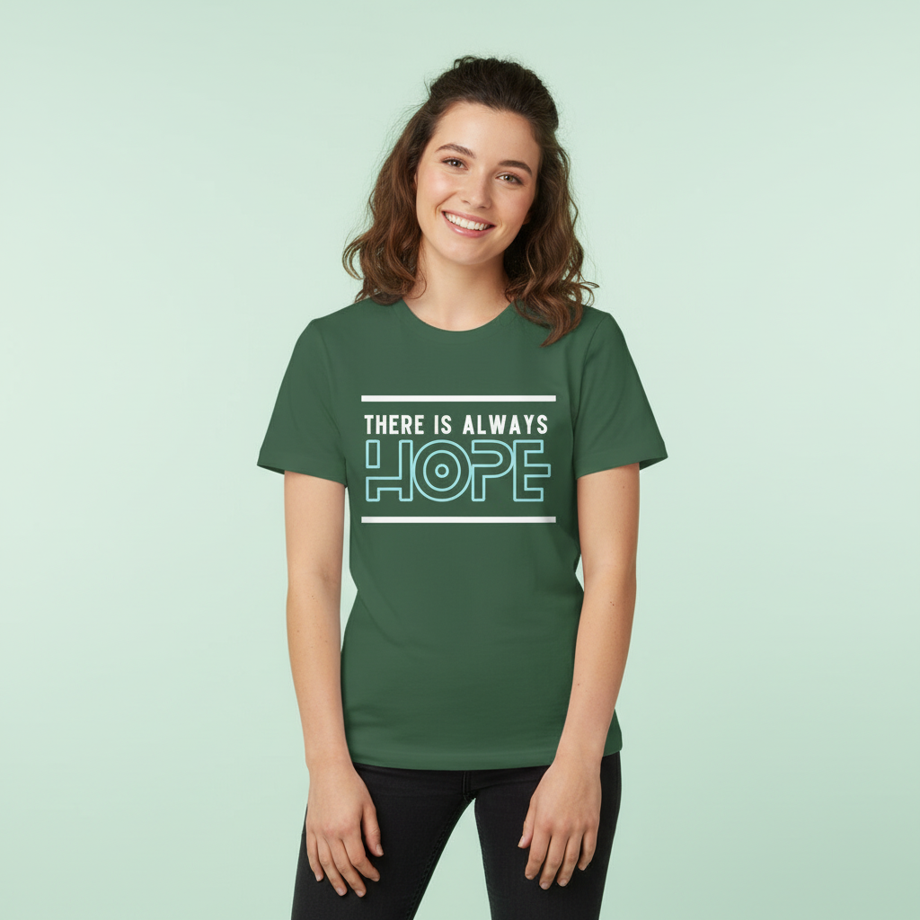 Women's Regular T-shirt Hope Print