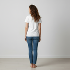 Women's Half Sleeves T-shirt Tree Yoga Print