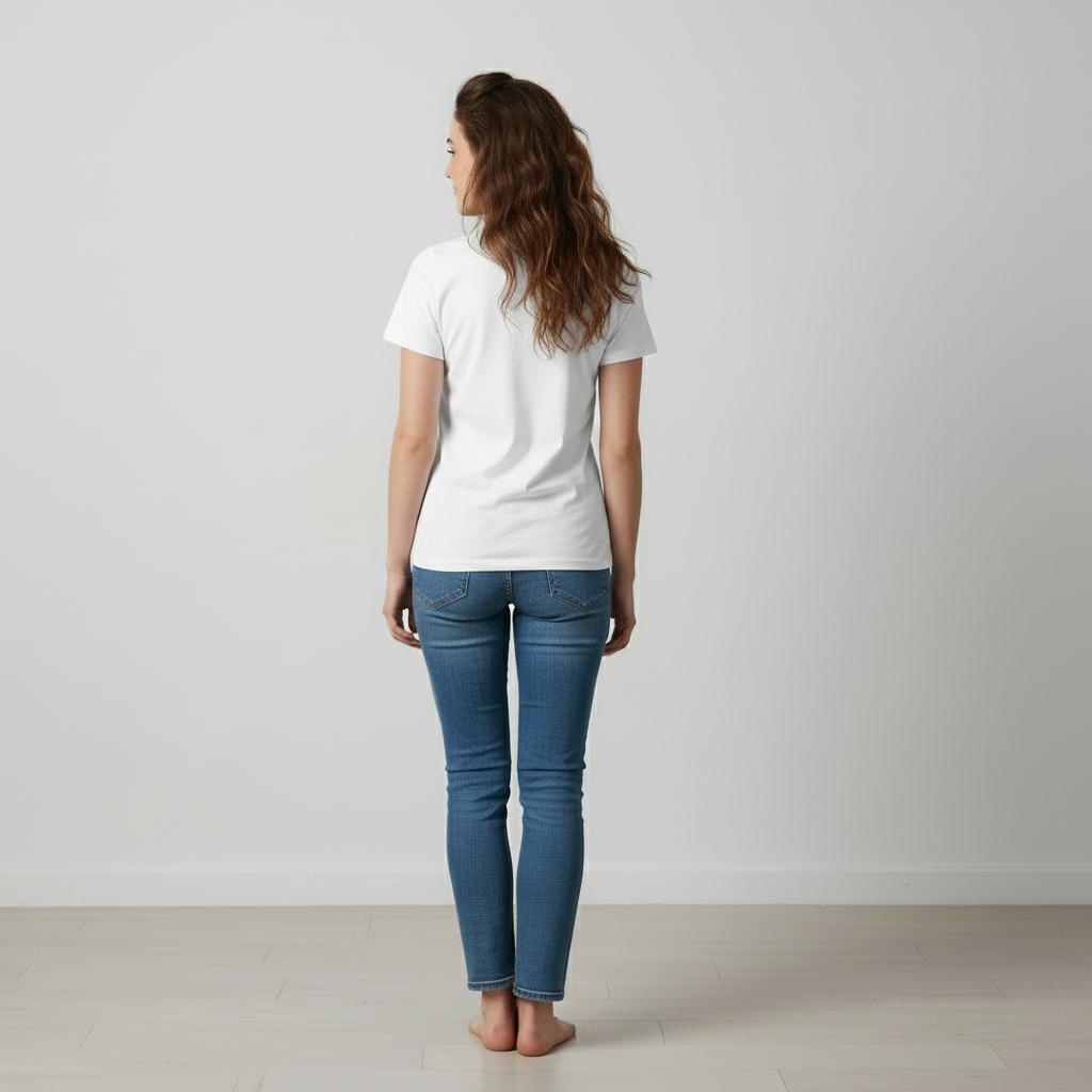 Women's Half Sleeves T-shirt Tree Yoga Print