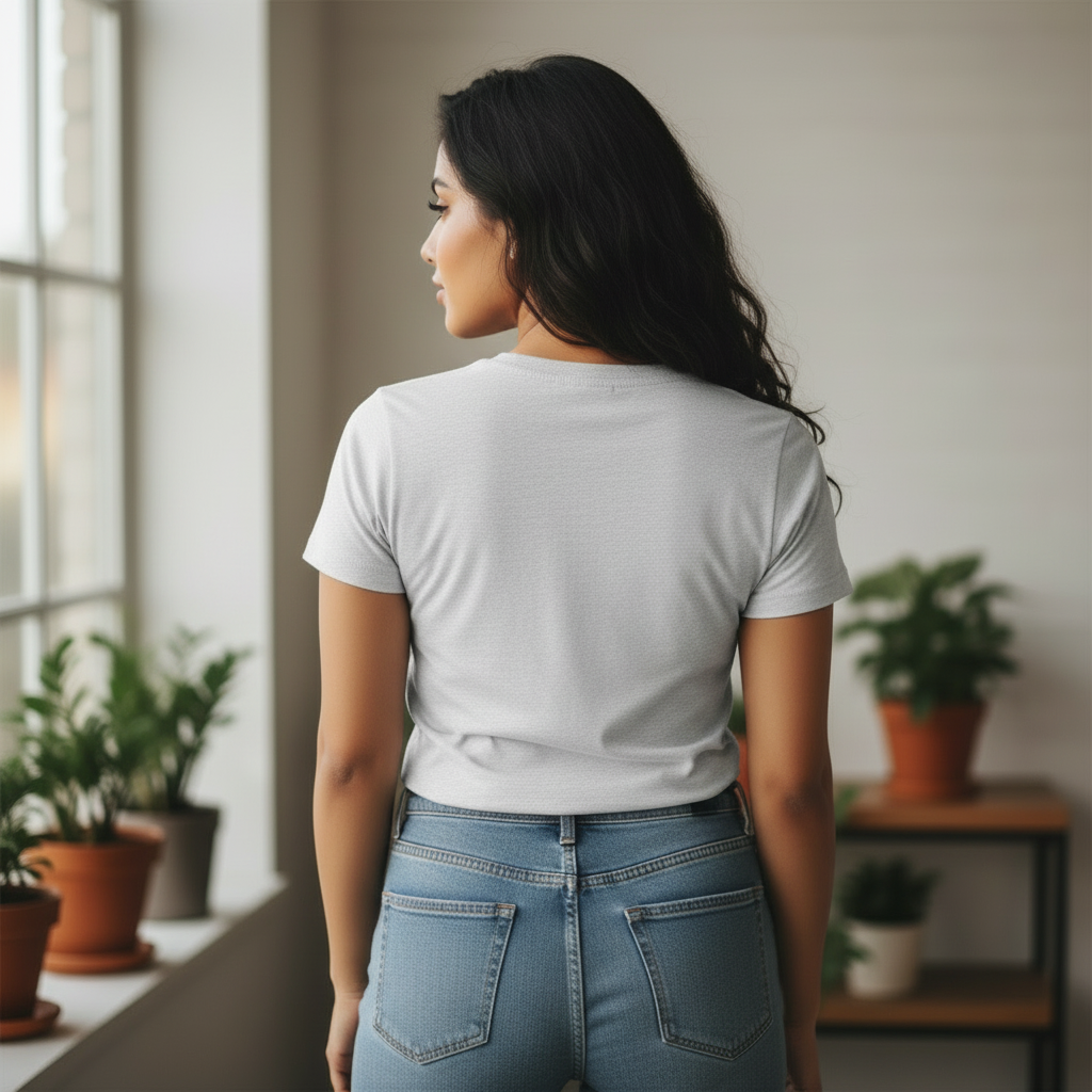 Women's Half Sleeves T-shirt Tree Yoga Print