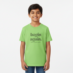 Kid's  T-shirt Begin Again Print
