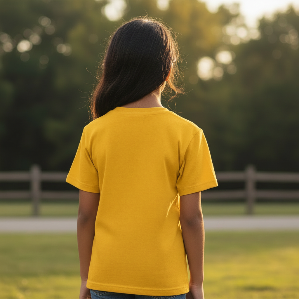 Kid's Girls Short Sleeves T-shirt