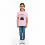 Kid's Girls Regular T-shirt Caturday Cat Print