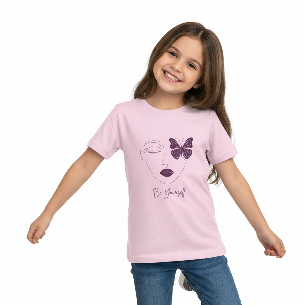 Kid's Girls Regular T-shirt