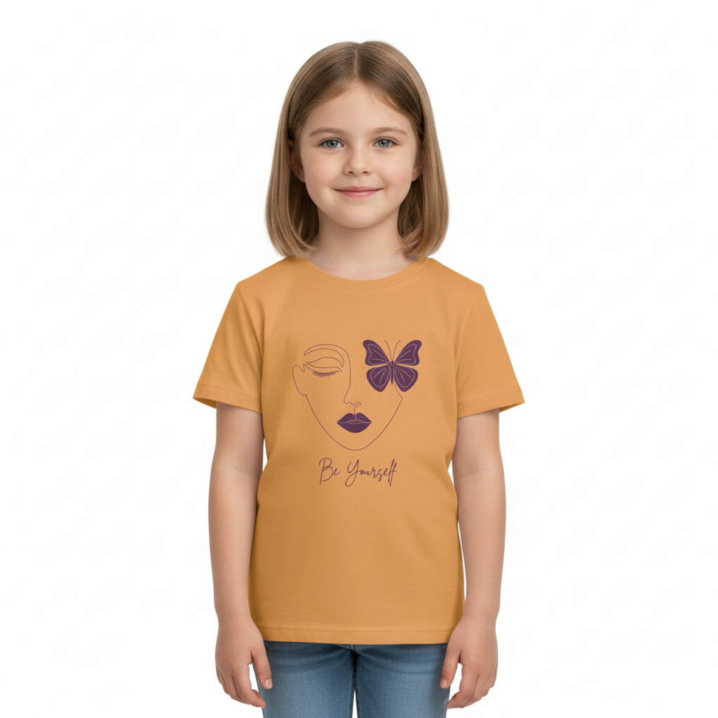 Kid's Girls Regular T-shirt