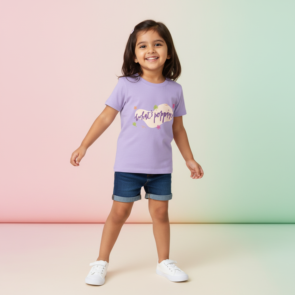 Kid's Toddler's Short Sleeves T-shirt