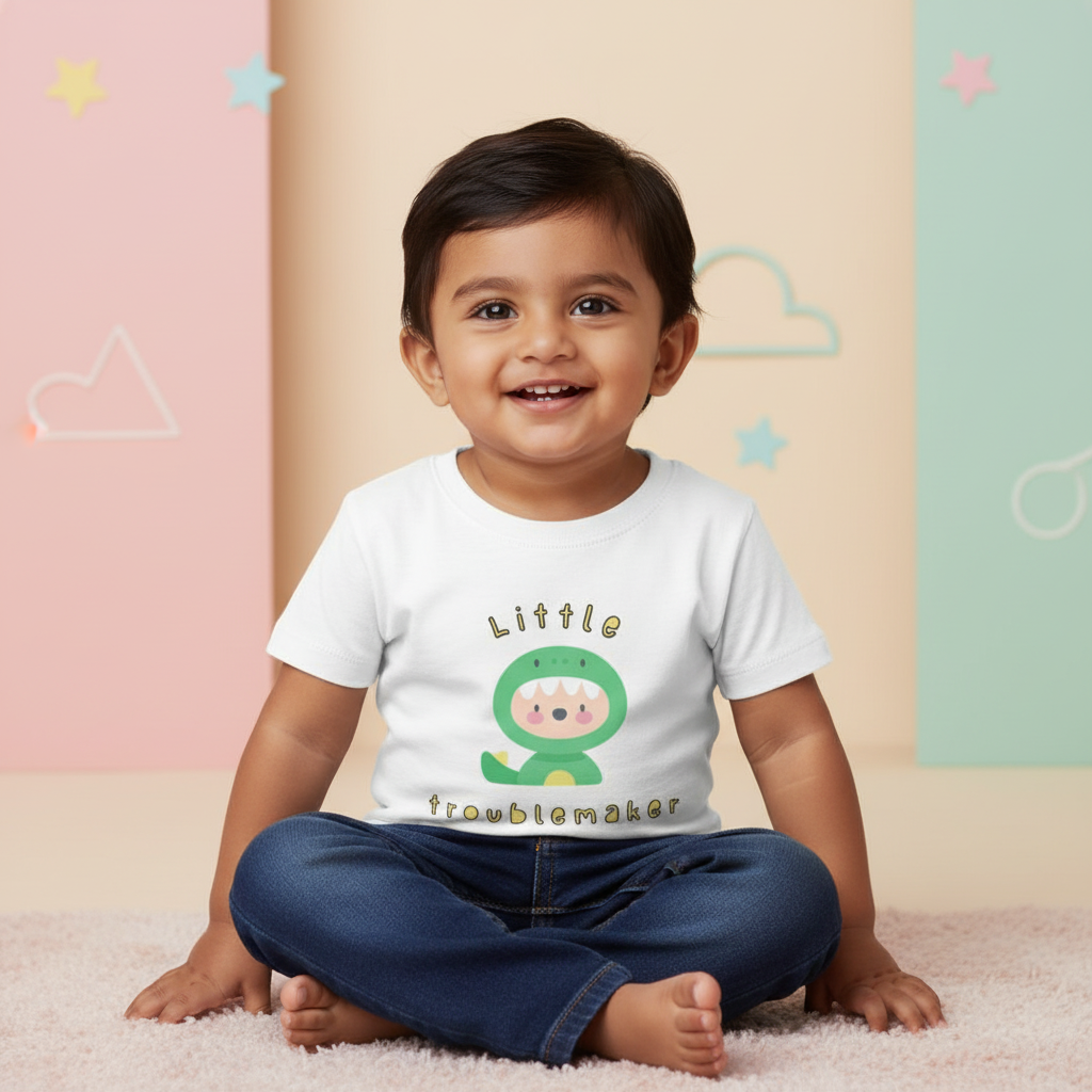 Toddlers Kid's Half Sleeves T-shirt