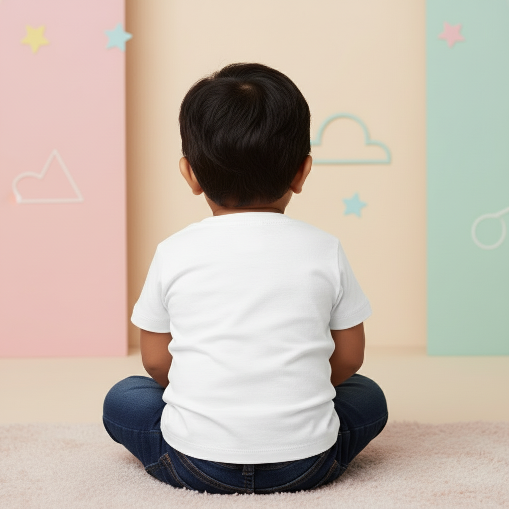 Toddlers Kid's Half Sleeves T-shirt