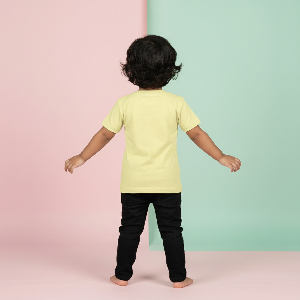 Toddlers Kid's Half Sleeves T-shirt