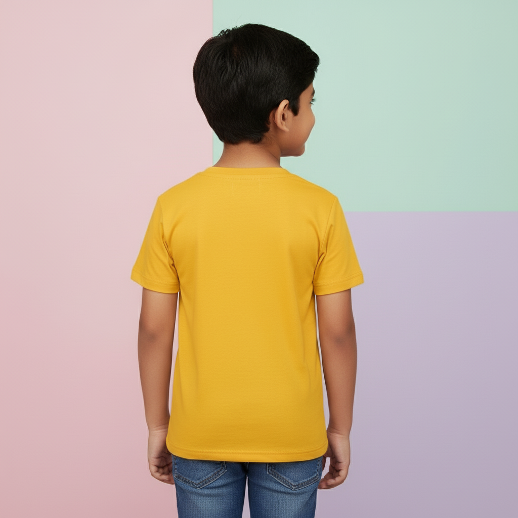 Kid's Boys Half Sleeves T-shirt Big Bro Print