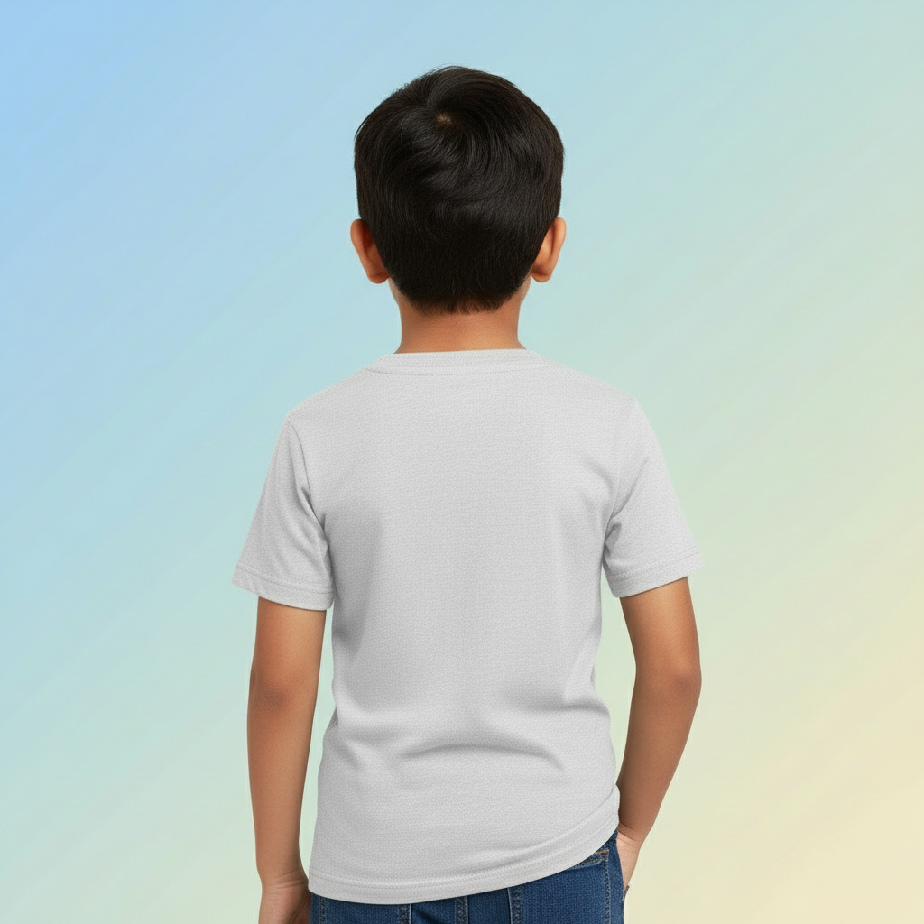 Kid's Boys Half Sleeves T-shirt Big Bro Print