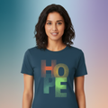 Women's Regular T-shirt Hope Print