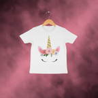 Kid's Girls T-shirt Unicorn Print