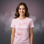 Women T-shirt Blossom Print