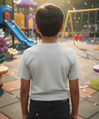 Kids Short Sleeves T-shirt Multicolor Tree Print