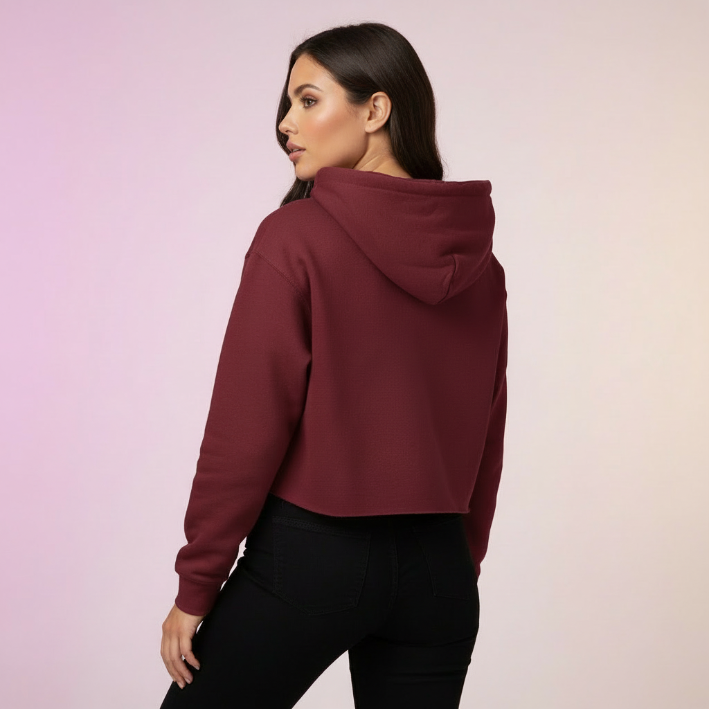 Women Crop Hoodie