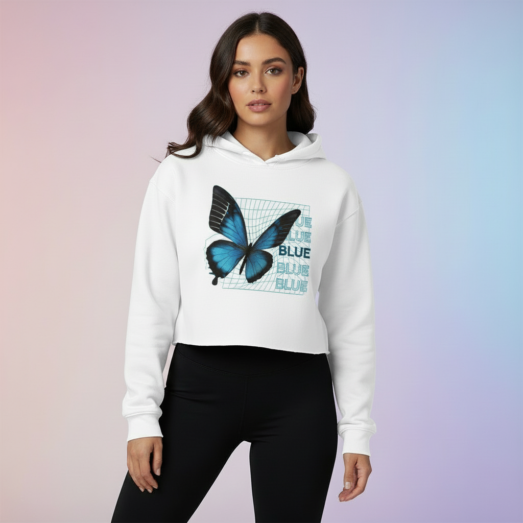 Womens Crop Hoodie