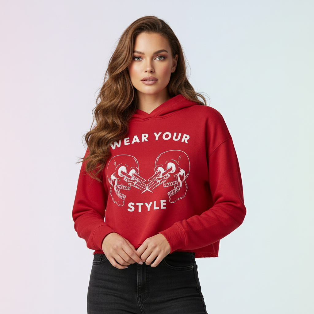 Women’s Crop Hoodie