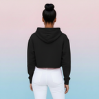 Women’s Crop Hoodie Chaos Print