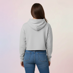 Women’s Crop Hoodie fav ride print