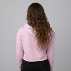 Women’s Crop Hoodie Love yourself print