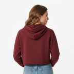 Women’s Crop Hoodie Floral Print