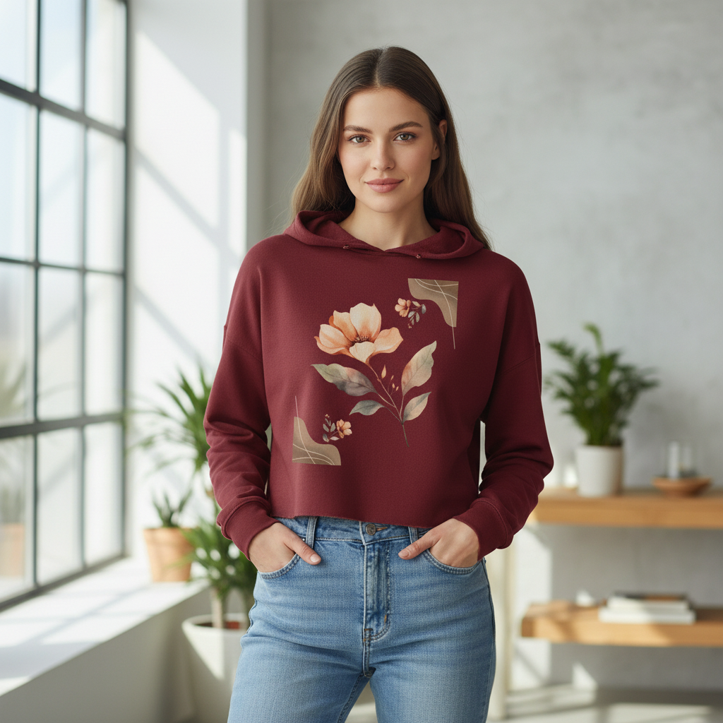 Women’s Crop Hoodie