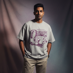 Men’s Premium Oversized T-Shirt Car print