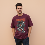 Men’s Oversized T-Shirt Boar Power