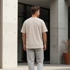 Men’s Premium Oversized T-Shirt Illustration Print