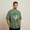 Men’s Premium Oversized T-Shirt Hamilton Print F1