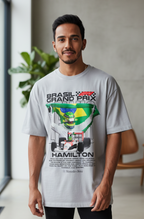 Men’s Premium Oversized T-Shirt Hamilton Print F1