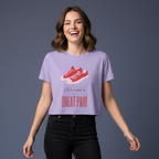 Women’s Crop Top Great Pair Print