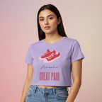 Women’s Crop Top Great Pair Print