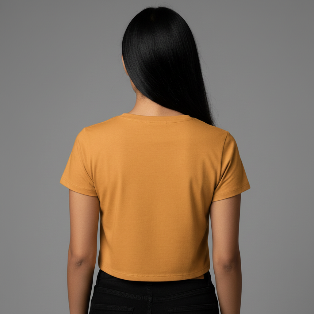 Women’s Crop Top Dog Valentine Print