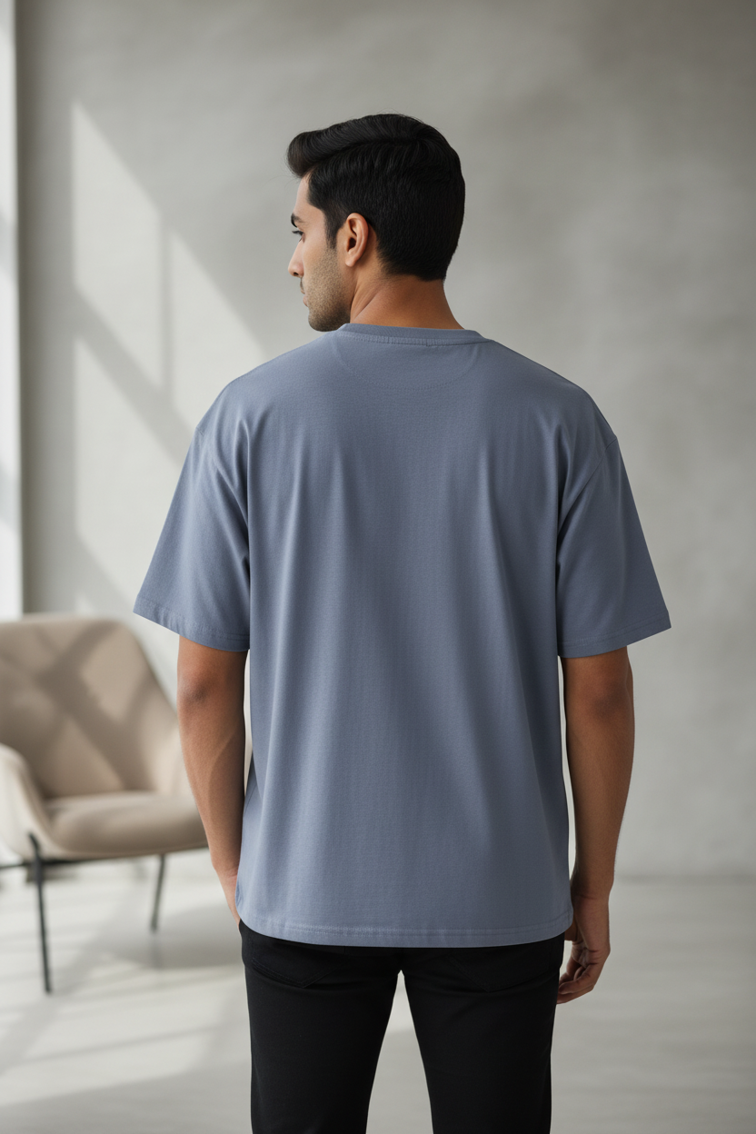 Men’s Oversized T-Shirt Heart Leads to You Print