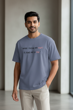 Men’s Oversized T-Shirt Heart Leads to You Print
