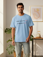 Men’s Oversized T-Shirt Heart Leads to You Print