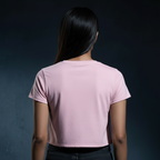 Women’s Crop Top Just Here Print